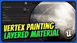 Blend Material Layers With Vertex Paint | Unreal Engine 5