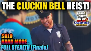 THE NEW HEIST IS HERE!! Solo, Hard Mode, Undetected *Finale* | GTA Online The Cluckin Bell Farm Raid