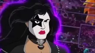 KISS   I WAS MADE FOR LOVING YOU (MASHUP CARTOON VJPARED)