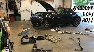 Body Roll No More - 2018 Miata Front Swaybar Install