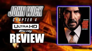 JOHN WICK: CHAPTER 4 (2023) 4K BLU-RAY REVIEW | THE BEST 4K OF THE YEAR?