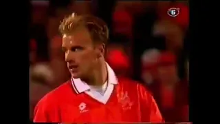 Dennis Bergkamp vs Norway(EURO 96 qualifier)