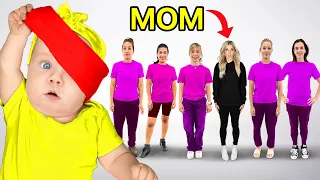 Daughter Tries to Find Her Mom Blindfolded! *emotional*