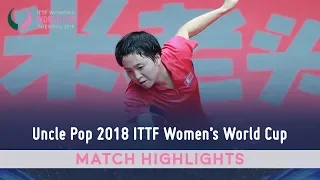 Matilda Ekholm vs Kim Song I I 2018 ITTF Women's World Cup Highlights (Group)