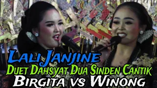 Duet Dahsyat Dua Sinden Cantik Birgita vs Winong//Lali Janjine Versi Madangkara