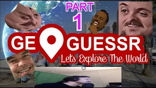 Forsen Plays GeoGuessr Battle Royale VS Streamsnipers - Part 1 (With Chat)
