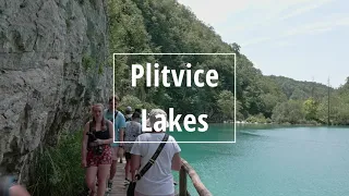 🇭🇷  Plitvice Lakes Croatia (HR) 2022 | midday walking tour | VideoMap