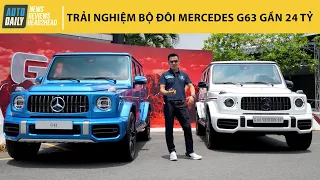 Trải nghiệm bộ đôi Mercedes G63 AMG giá gần 24 tỷ |Autodaily.vn|