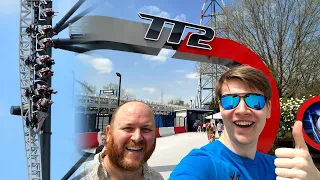 My First Rides on Top Thrill 2! - Top Thrill 2 First Riders Charity Event Vlog