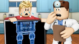 He Found Out He Was A Robot! A Roblox Movie