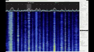 FM DX MS➔ES? 2023-06-07, Gqrx SDR, USRP, ~1700km max