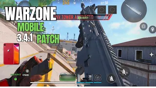 Warzone Mobile New Update 3.4.1| iPhone XR Gameplay | Still Need Fixes ?