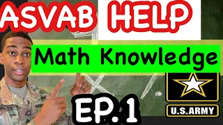 ASVAB / PICAT Tips & Tricks// (Math Knowledge) ASVAB STUDY SESSION