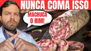 10 ALIMENTOS que MAIS PREJUDICAM o RIM e Você Continua Comendo