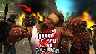 ⚠️GTA San Andreas PERO... Es un Videojuego De Supervivencia Zombie Mundo Abierto!!!😱