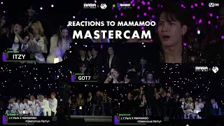 MAMA 2019 Master Cam || All Artist Reactions to MAMAMOO's Performance