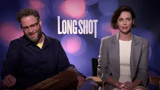 Charlize Theron & Seth Rogen Raw Interview Long Shot