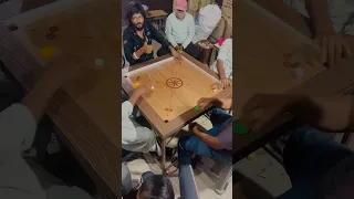 Carrom king 👑 guy’s bhai chup ho gya last mai #youtuber #viral #youtube #youtubeshorts #carromking