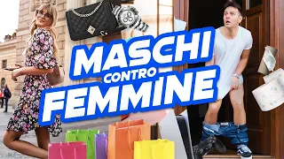 MASCHI VS FEMMINE AL CENTRO COMMERCIALE - iPantellas