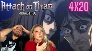 "WAS THIS THE ONLY WAY?" | Attack On Titan Season 4 Episode 20 - Memories of the Future Reaction!
