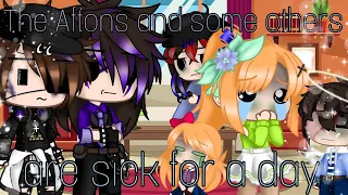 The Aftons + some others are sick / My AU / FNAF / gacha_duvar / #aftonfamily #fnaf