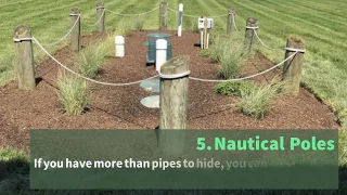 Ways to Hide Ugly Vent Pipes in Your Yard