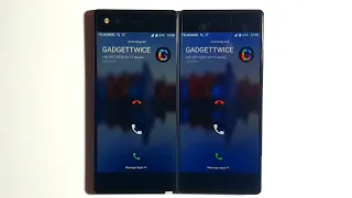 ZTE Axon M Dual Screen incoming call and Boot Animation Android 7