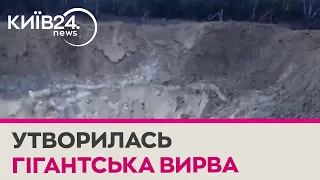 "Всі кричали, дуже страшно було" - очевидці про наслідки збиття російської ракети біля Бучі