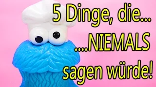 5 DINGE, DIE DAS PLAY DOH KRÜMELMONSTER NIE SAGEN WÜRDE! Spiel mit mir Kinderspielzeuge Deutsch