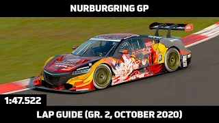 Gran Turismo Sport - Daily Race Lap Guide - Nurburgring GP - Honda RAYBRIG NSX Gr. 2