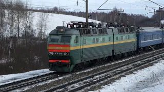 Train videos. Passenger trains in Russia - 17.
