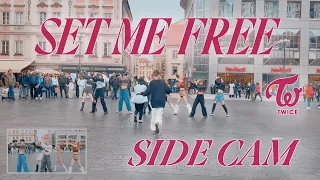 [KPOP IN PUBLIC ONE TAKE SIDE-CAM] TWICE "SET ME FREE" Dance Cover by EXCELENT from Prague