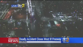 2 Drivers Killed In Accident On 91 Freeway