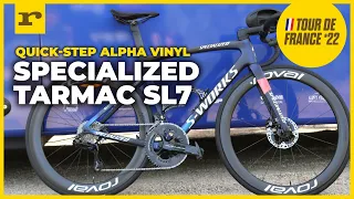 The fastest bike in the Tour de France? Quick Step's Specialized Tarmac SL7