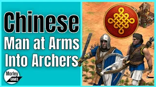 AOE2 Man At Arms Into Archers With CHINESE | AOE2 Chinese Build Order