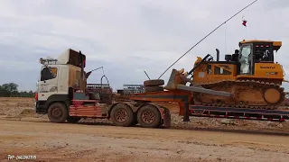 Shantui DH 17 bulldozer operation is very good