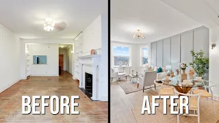 Watch me Remodel a 100-Year-Old Washington DC Home on a Budget | Before and After Transformation