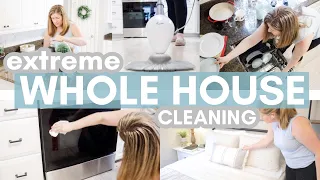 2021 WHOLE HOUSE CLEAN WITH ME | Extreme Cleaning Motivation | New Toddler Bed Reveal!