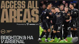 ACCESS ALL AREAS | Brighton & Hove Albion vs Arsenal (2-4) | All the angles and unseen footage!