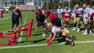 Nick Bosa vs. Dee Ford at 49ers camp