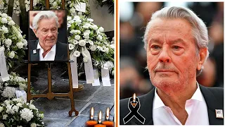 Alain Delon est décédé subitement à l'âge de 87 ans / son décès fait l'objet d'une enquête