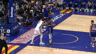 Steven Adams pissed off Draymond