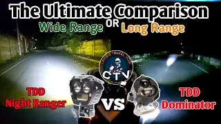 TDD Night Ranger Vs TDD Dominator | comparison TDD Night Ranger & TDD Dominator | TDD Premium Lights