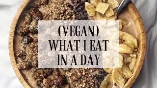 WHAT I EAT IN A DAY TO STAY SLIM & HEALTHY #19 (VEGAN)