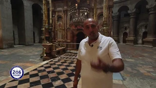 Inside the Church of the Holy Sepulchre and Tomb of Christ