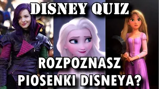 Disney Quiz: Czy rozpoznasz piosenki z filmów Disneya?