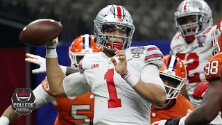 Ohio State’s Justin Fields throws 6 TDs in Sugar Bowl [HIGHLIGHTS] | College Football Playoff