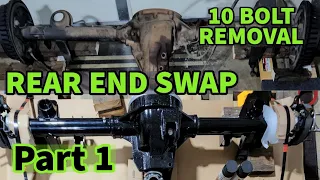 82-92 Camaro Rear End Swap Part 1 Third Gen Camaro Rear End Removal