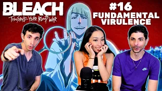 Shinji's Bankai | Big 3 Shonen Fans React! Bleach TYBW Episode 16 - The Fundamental Virulence