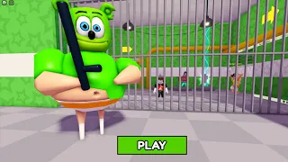 GUMMY BEAR BARRY'S PRISON RUN Obby New Update - Roblox All Bosses Battle FULL GAME #roblox